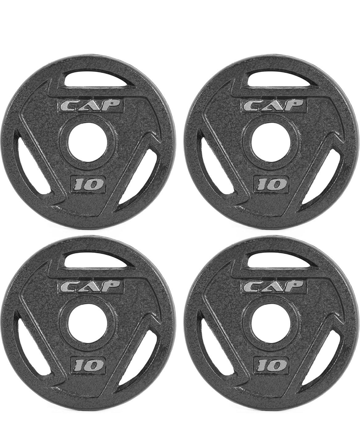 x CAP Barbell 2-Inch Olympic Grip Weight Plate