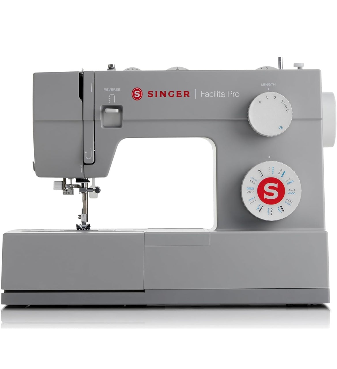 CTE Course Supplies - Intro to Textiles - SINGER Heavy Duty 4423 High Speed Sewing Machine with Accessory Kit | Strong Motor With Enhanced Piercing Power, 97 Stitch Applications, Full Metal frame, 1-step Buttonhole & LED Light