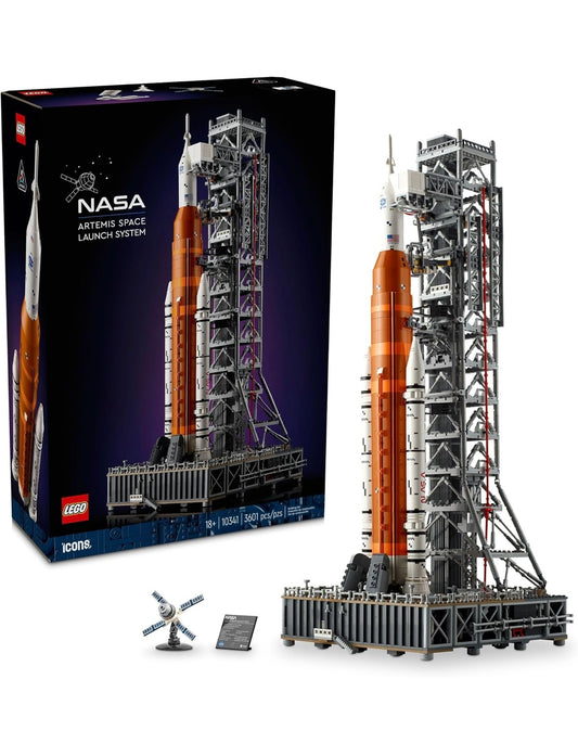 LEGO Icons NASA Artemis Space Launch System Building Set, 18+
DIY Rocket Model 10341