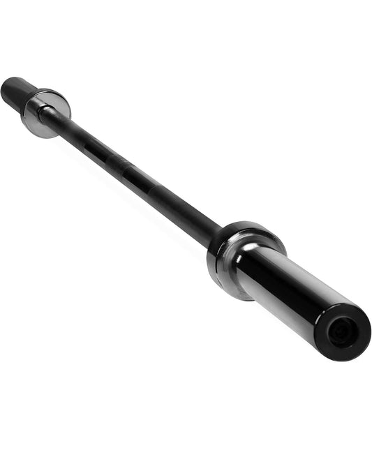 CAP Barbell 2-Inch Olympic Barbell Bar 6 ft, & 7 ft | Classic Black