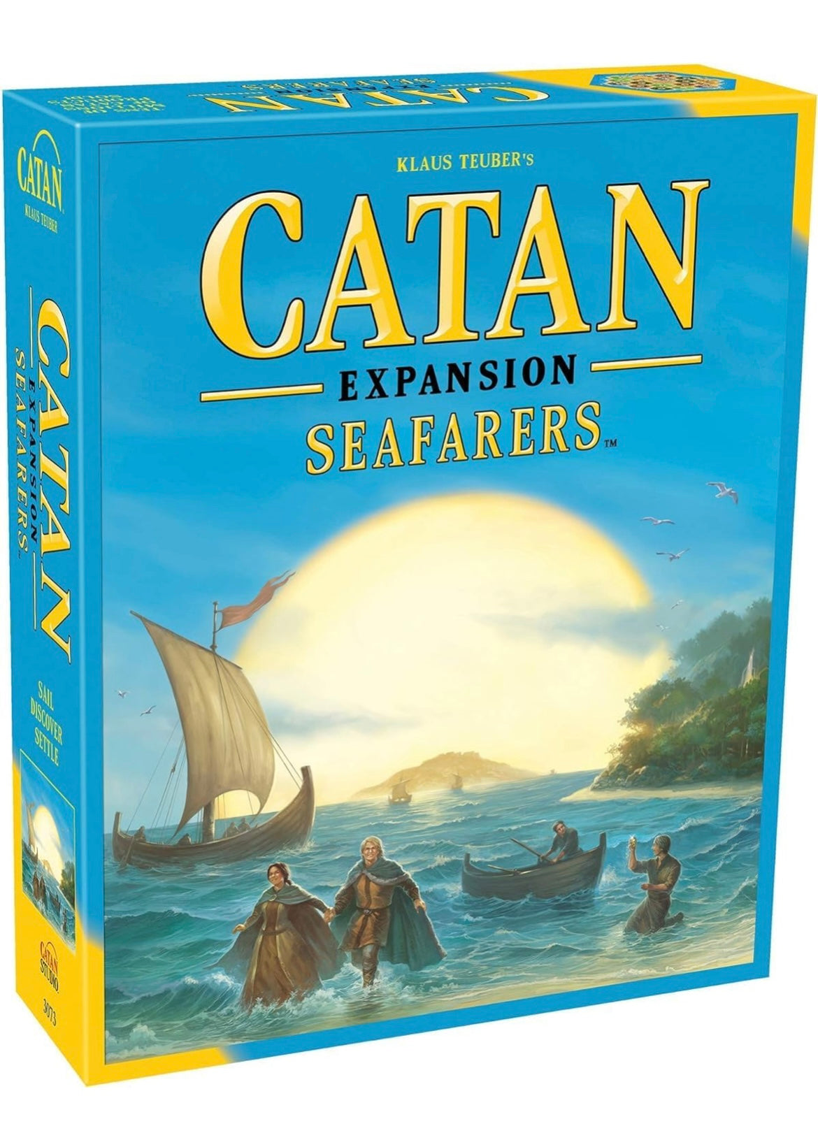 CATAN Seafarers Board Game Expansion - Explore, Settle, and Conquer New Isles! Strategy Game