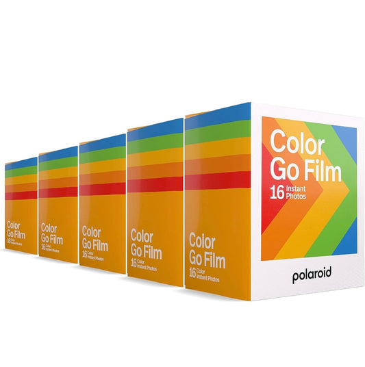 Polaroid Go Color Film - 80 Photos - 5 Double Packs Bulk Film Only Compatible with Polaroid Go Camera