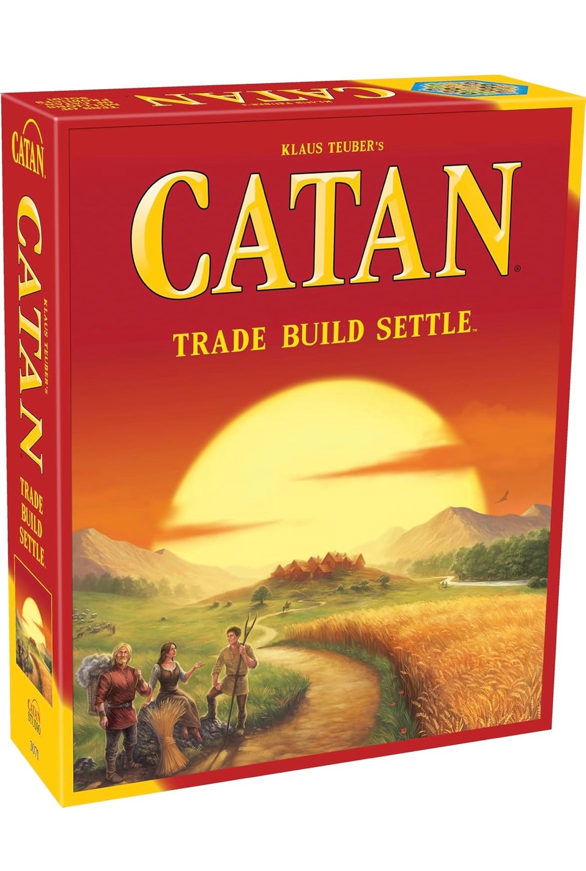 CATAN Board Game - Embark on a Journey of Discovery and Trade! Civilization Building Strategy Game