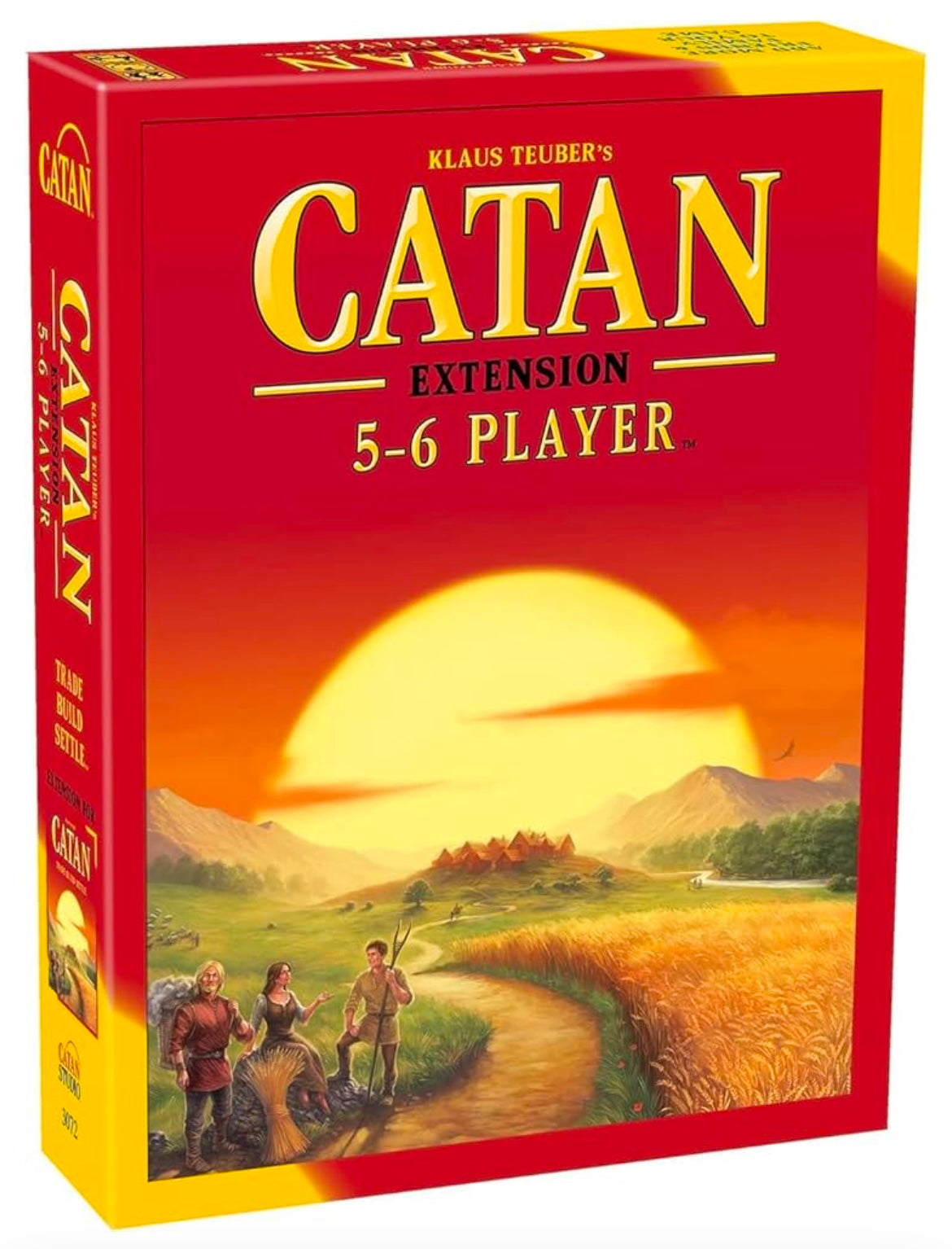 CATAN Board Game 5-6 Player Extension - Expand Your CATAN Game for More Players, Strategy Game