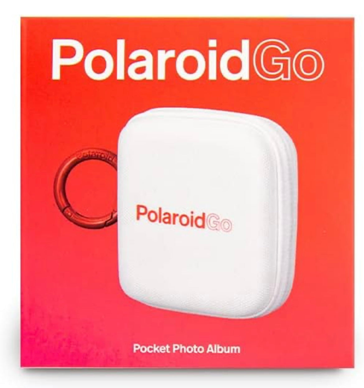 Polaroid Go Pocket Photo Album - Black - For Polaroid Go Format Photos - Displays 36 Go Photos