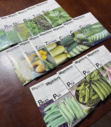 ACE+ Horticultural Studies - Gardening Curriculum - Horticulture - Vegetables 18 Seed Packs