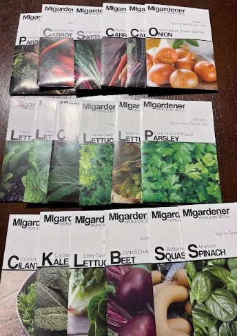 ACE+ Horticultural Studies - Gardening Curriculum - 18 seed pack Bundle winter sown